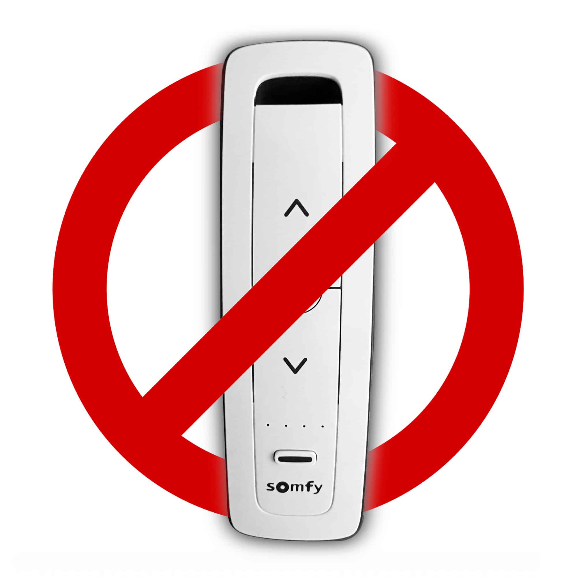 Ingen Somfy fjernkontroll - Jeg har allerede en fjernkontroll