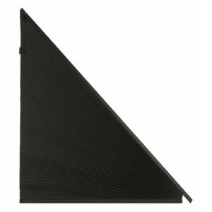 Plissegardin COMFORT til skråvindu - dobbel duk