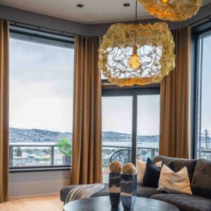 Ines Velvet SIGNATURE – tett gardin med wavebånd