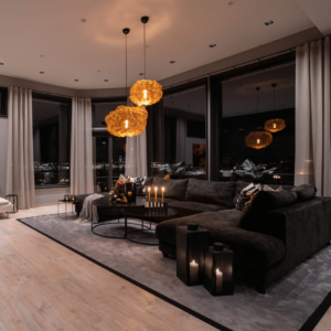 Adona Transparent SIGNATURE – gardin med wavebånd