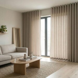 Bris COMFORT lysdempende gardin med wavebånd