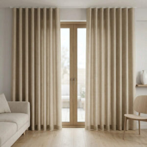 Nysk COMFORT dimout gardin med wavebånd