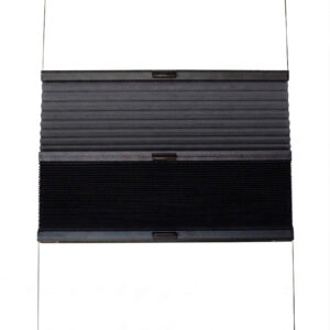 Plissegardin BASIC dag og natt, opp og ned med grepbetjening - dobbel duk