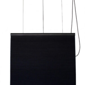 Plissegardin BASIC opp og ned med kjedebetjening dobbel duk