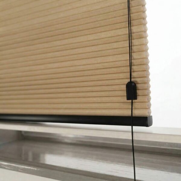 Plissegardin BASIC opp og ned med snorbetjening dobbel duk 2 - P1710